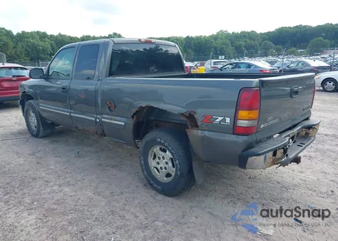 2002 Chevrolet Silverado 1500 Ls из США, поврежденный, VIN 2GCEK19T321205466
